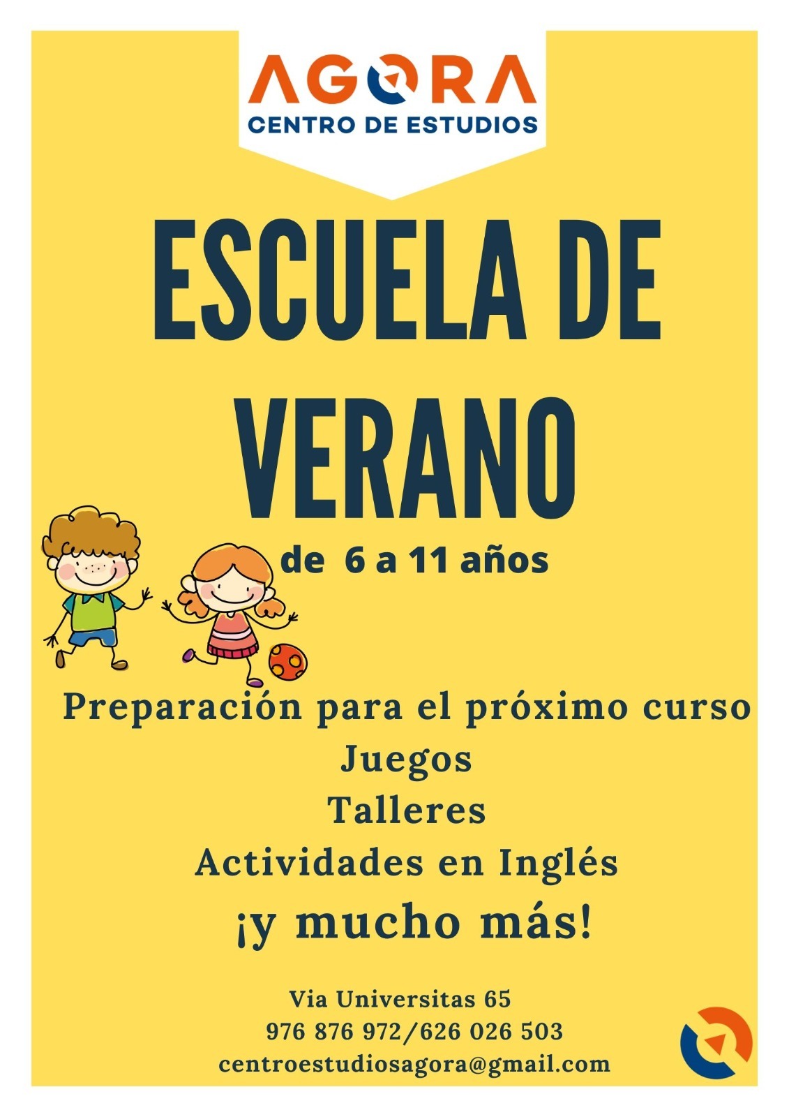 Escuela de Verano (de 6 a 11 años)